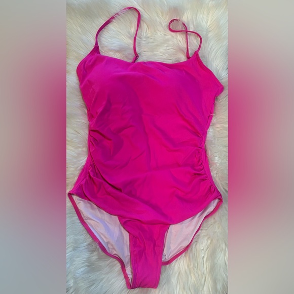 Eomenie Other - Women’s Hot Pink One Piece Bathing Suit 2X